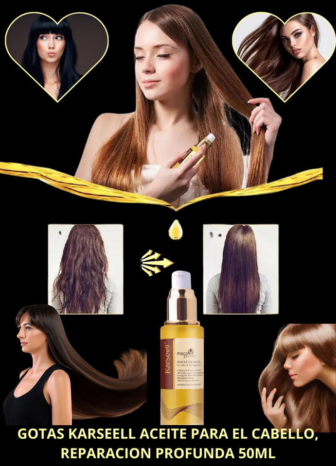 ACEITE DE ARGAN KARSELL - PARA CABELLO SECO DAÑADO