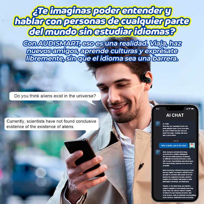 AUDISMART: Tu Traductor de Bolsillo Inteligente