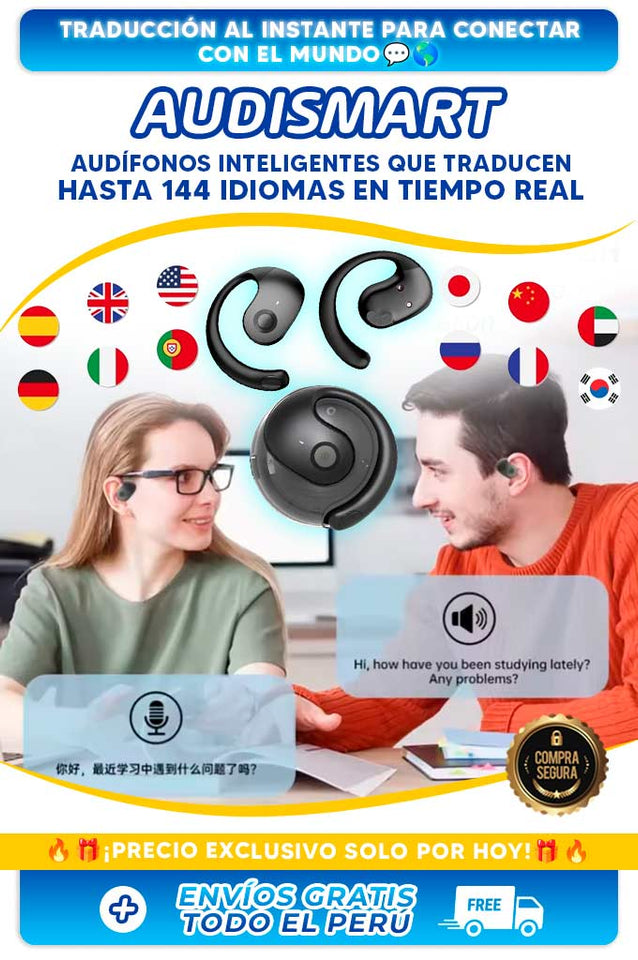 AUDISMART: Tu Traductor de Bolsillo Inteligente
