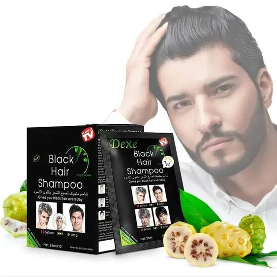 Shampoo cubre Canas Dexe - Te hará lucir más joven + ENVÍO GRATIS 🧤🪮👩👨