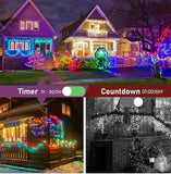 LUCES DE NAVIDAD RGB A PRUEBA DE AGUA