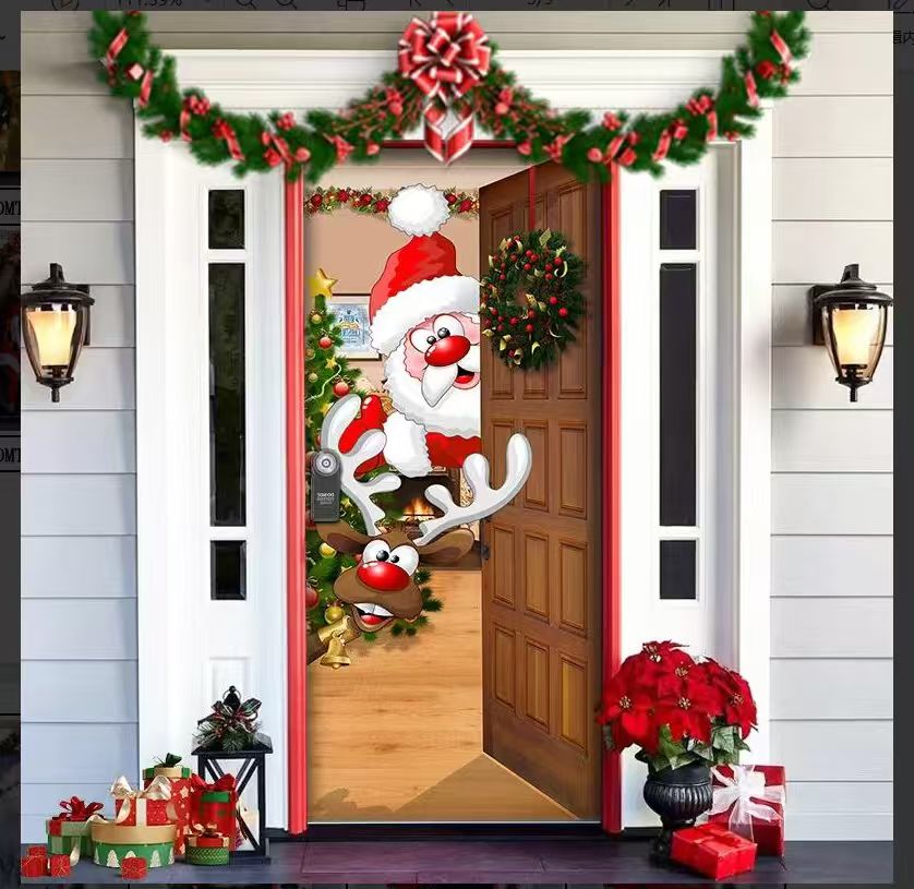 ⭐ COMBO PREMIUM NAVIDEÑO 2025🎄 Ilumina tu hogar sin gastar luz + 🎁 Funda Navideña para tu puerta GRATIS