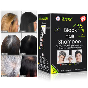 Shampoo cubre Canas Dexe - Te hará lucir más joven + ENVÍO GRATIS 🧤🪮👩👨