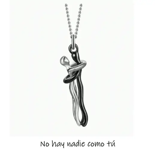 Collar abrazo infinito